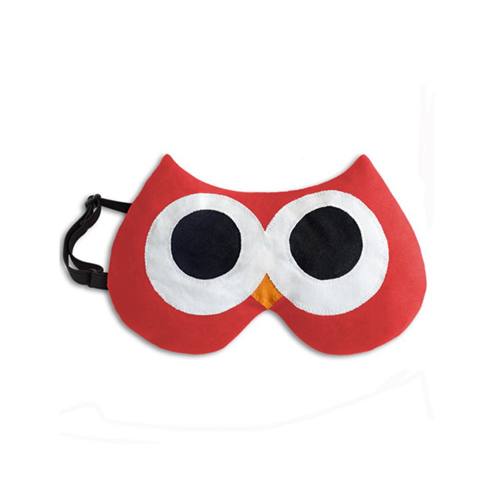 LESCHI Eye Mask 舒緩疲勞熱敷/冷敷眼罩 貓頭鷹推薦 特力屋 LINE購物