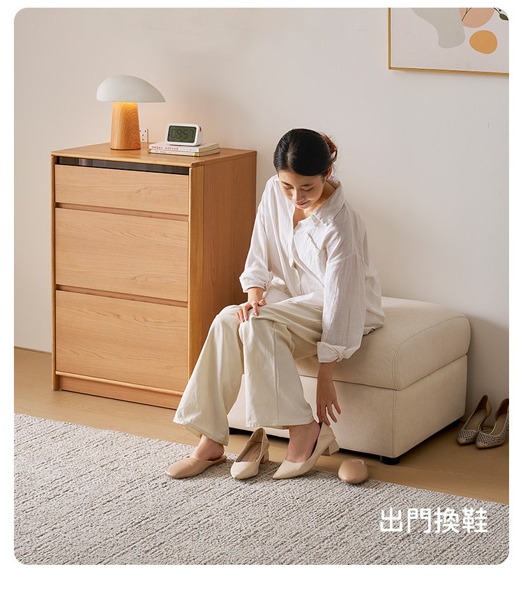 多功能腳凳能獨立放門口,方便出門換鞋