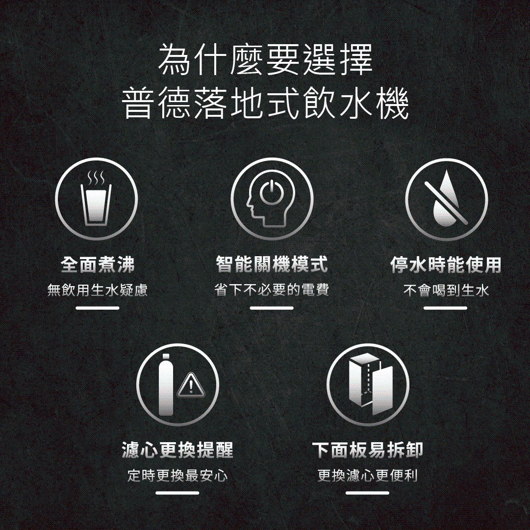 BD-5035F 三溫按壓式落地型飲水機 2 BD-5035F