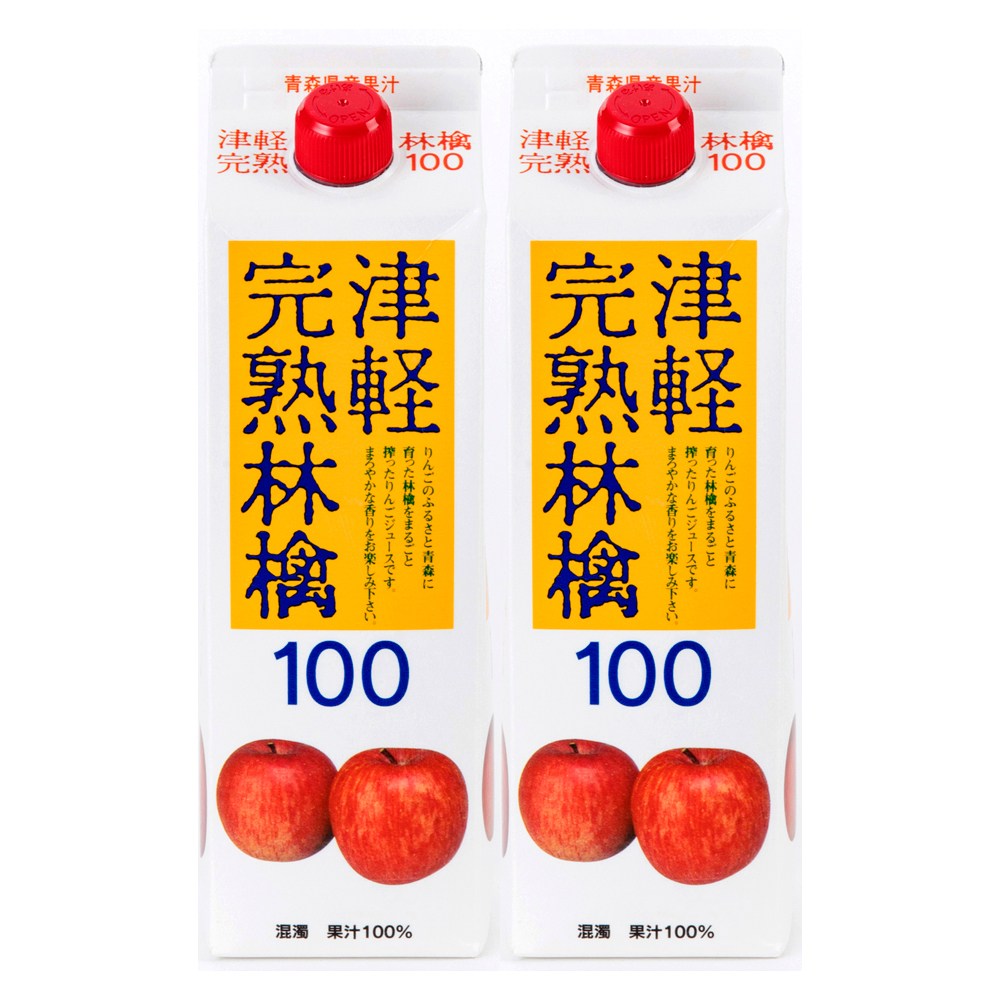 組 日本青森完熟蘋果汁盒裝1l 2入組 飲料丨水 特力家購物網