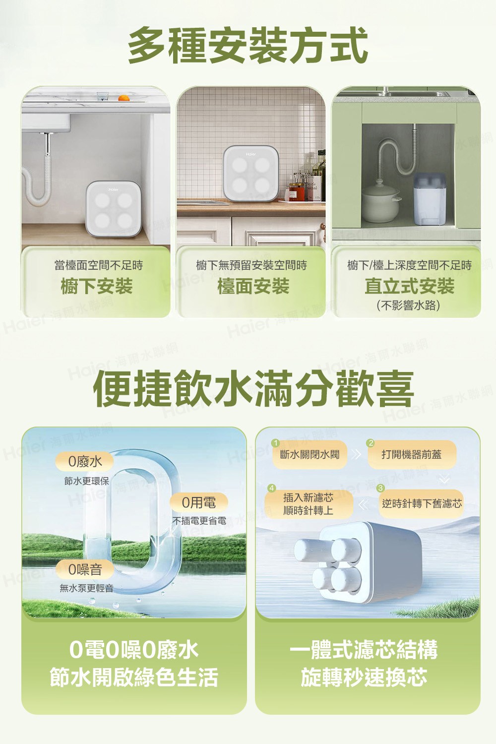 櫥下檯上深度空間不足時