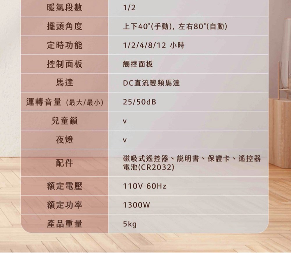 磁吸式遙控器、說明書、保證卡、遙控器