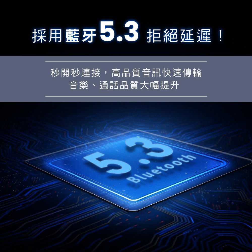 kinyo 無線藍牙頭戴式耳機 藍色 BTE-3865BU