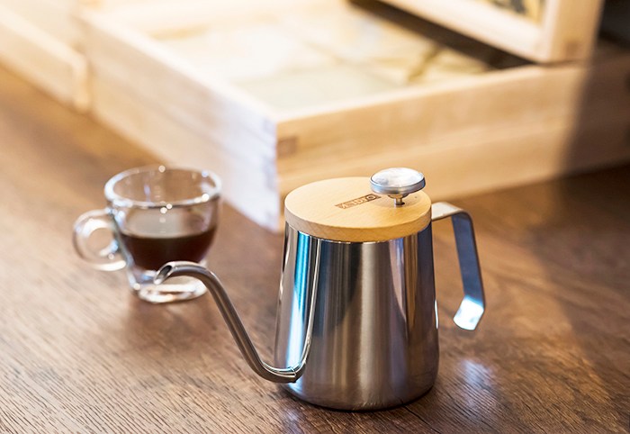 (複製)A-IDIO｜人文時尚手沖細口壺(玫瑰金)-350ml