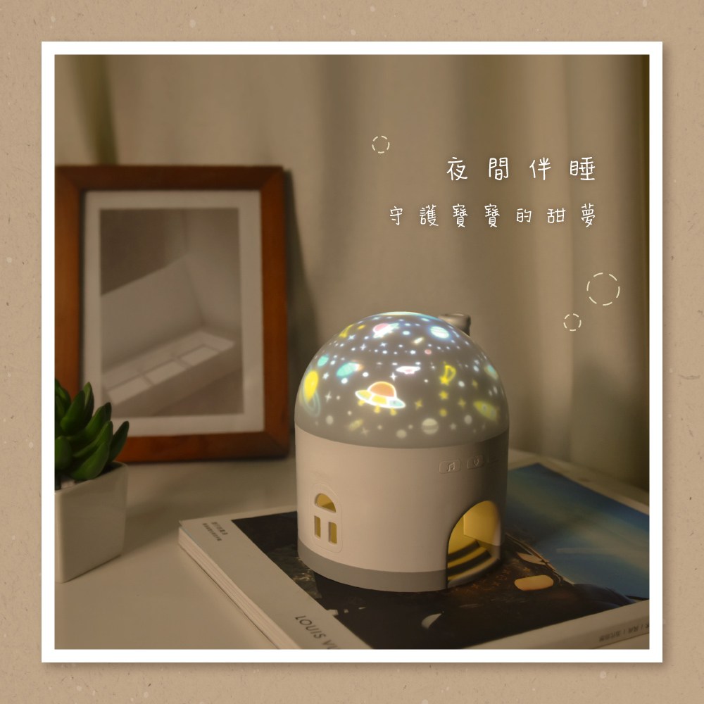 kinyo 雪屋投影氣氛燈 LED-6550