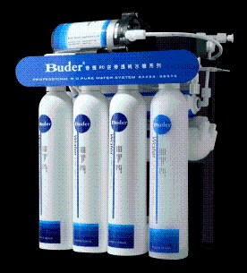 BD-1073F 三溫落地型飲水機-全面煮沸-按壓式龍頭 5 DC RO1604 側 黑