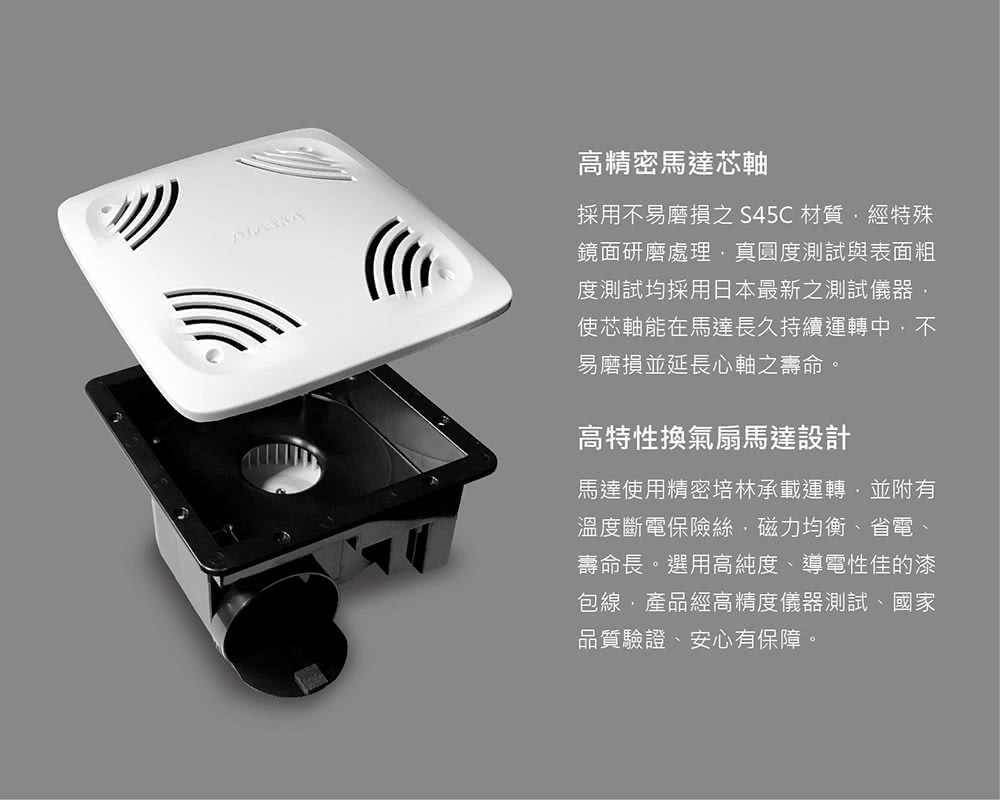 採用不易磨損之 S45C 材質,經特殊