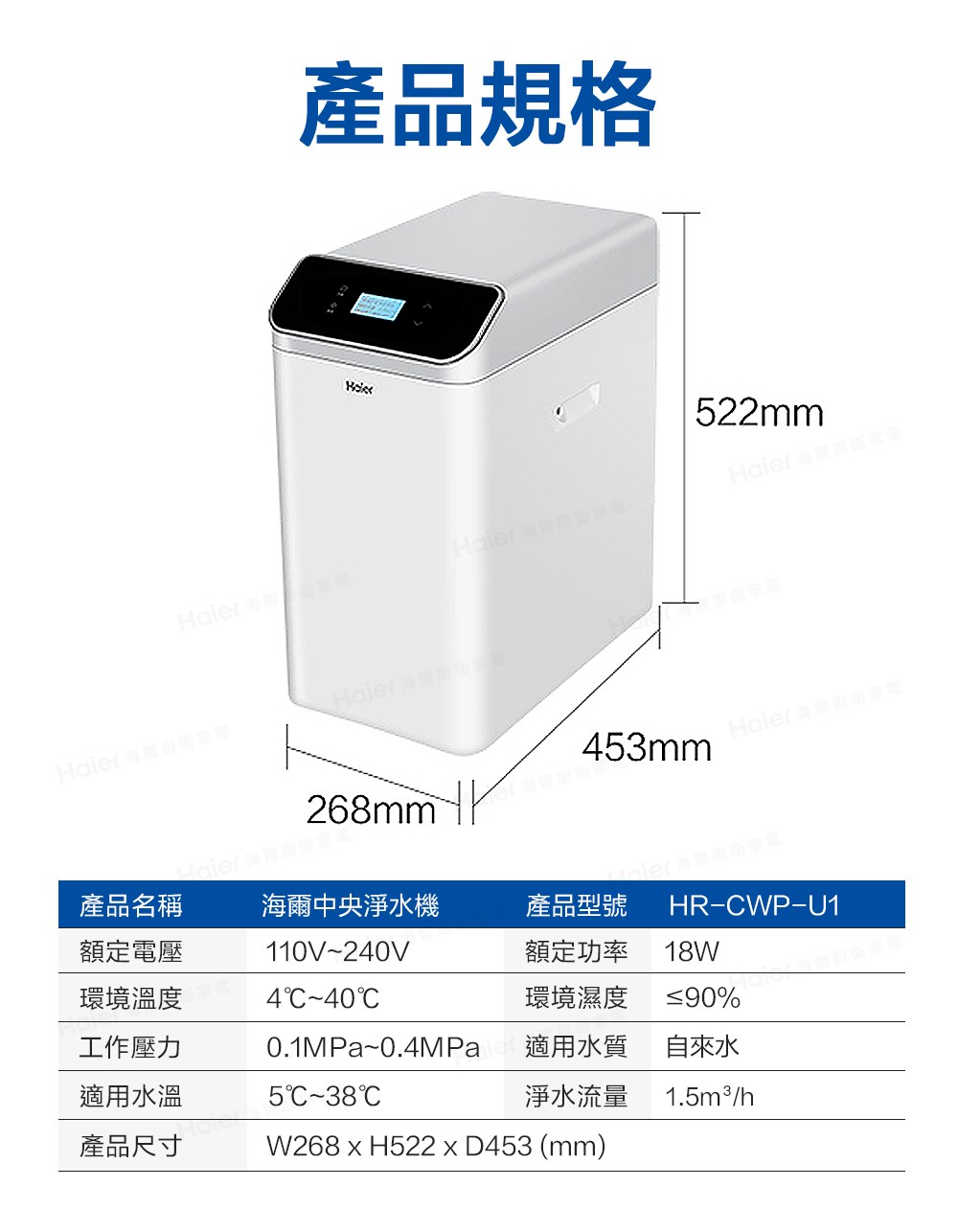 Haier海南面街家