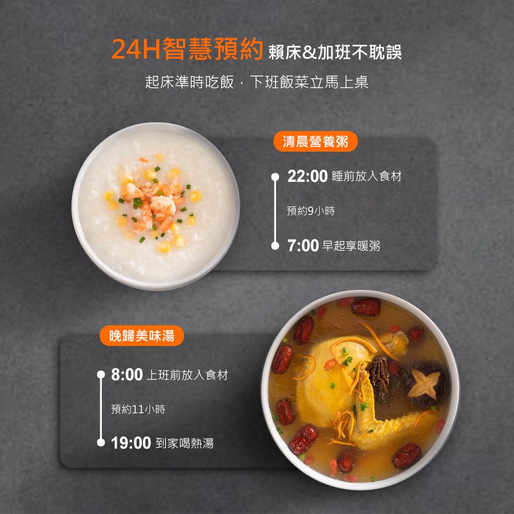 24H智慧預約 賴床加班不耽誤