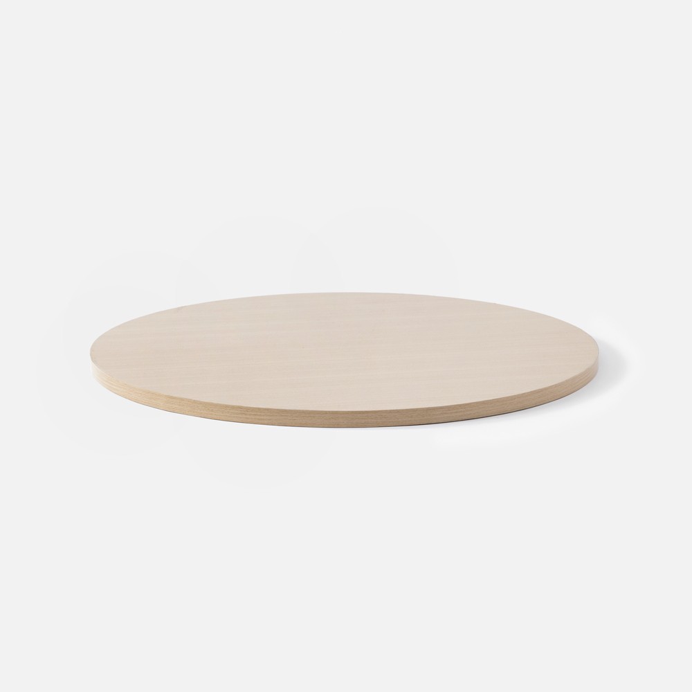 特力屋萊特吧台桌-淺木紋圓形桌板