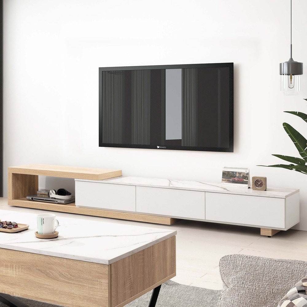 克莉絲6.2尺伸縮長櫃(H161)