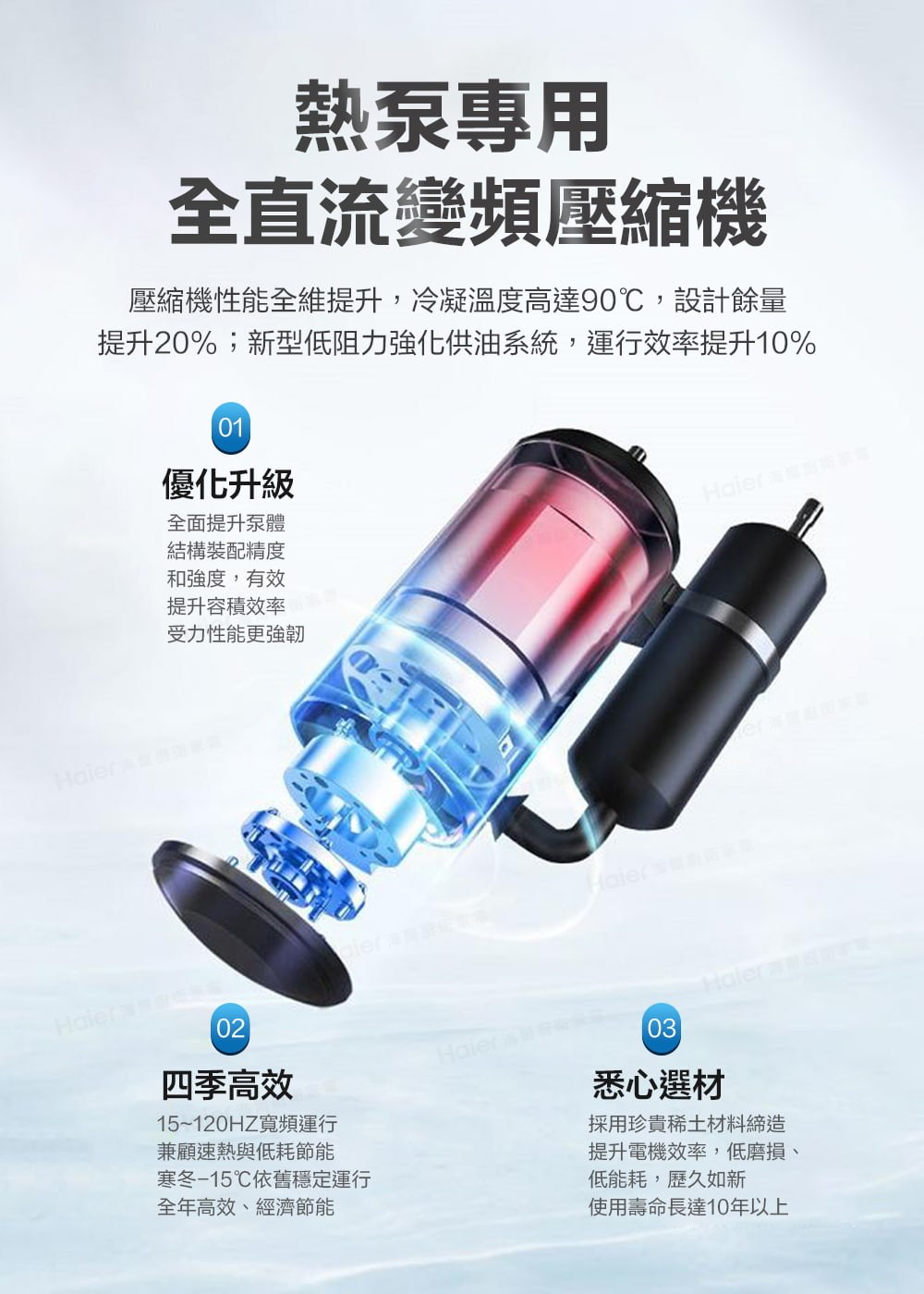 提升20%新型低阻力強化供油系統,運行效率提升10%